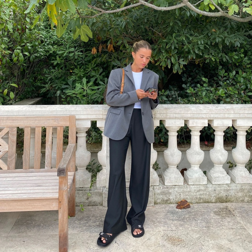 Djerf Avenue Gray Blazer